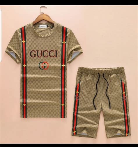 ensemble gucci short chemise|Gucci men's clothing.